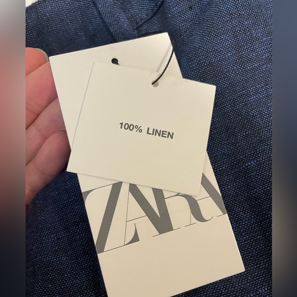 NWT zara linen pants size medium - Picture 11 of 11
